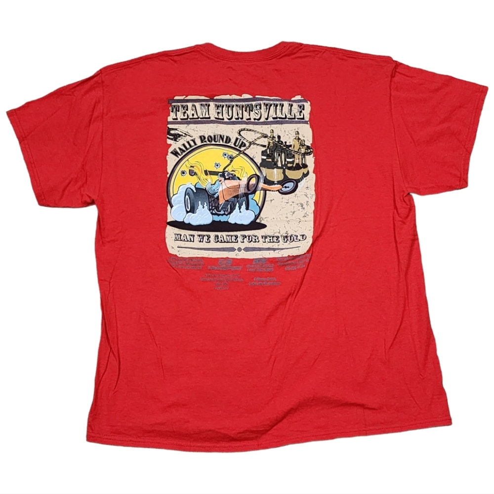 Gildan Team Huntsville Wally Round Up T-Shirt Size XL